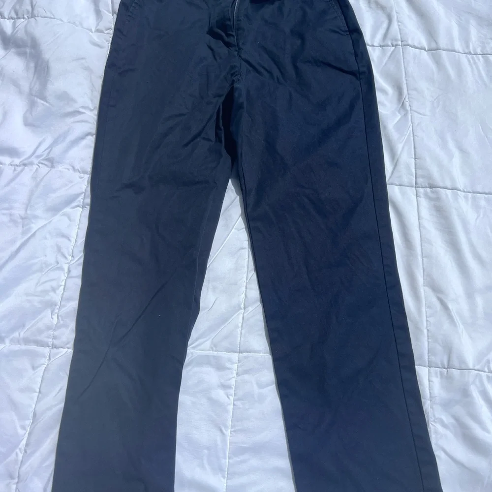 J. Crew Blue Trousers Classic Straight-Leg